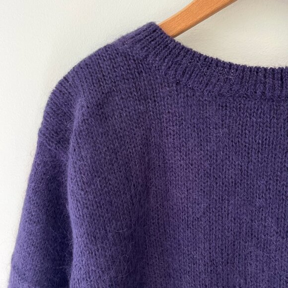 Vintage Mohair Blend Cardigan Sweater - Picture 6 of 7